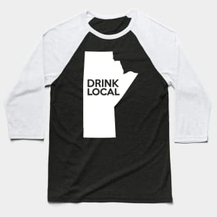 Manitoba Drink Local MB Baseball T-Shirt